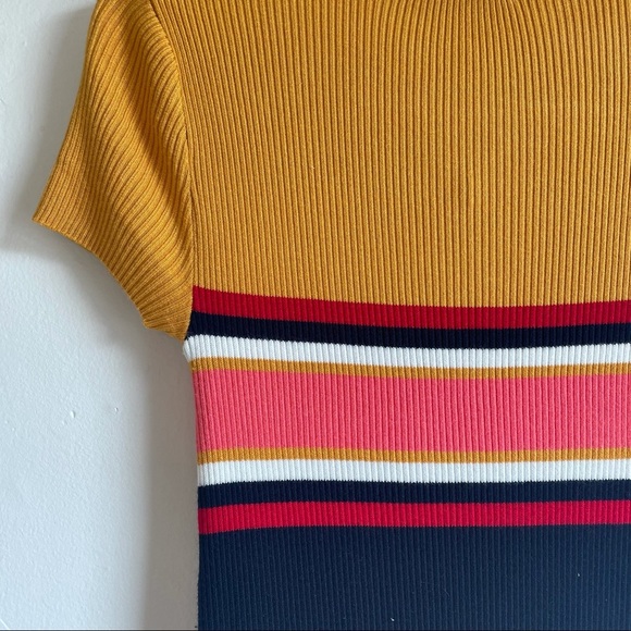 Urban Outfitters | striped button-down polo dress - Picture 6 of 8